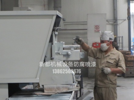 搬迁工厂旧机械设备翻新喷漆